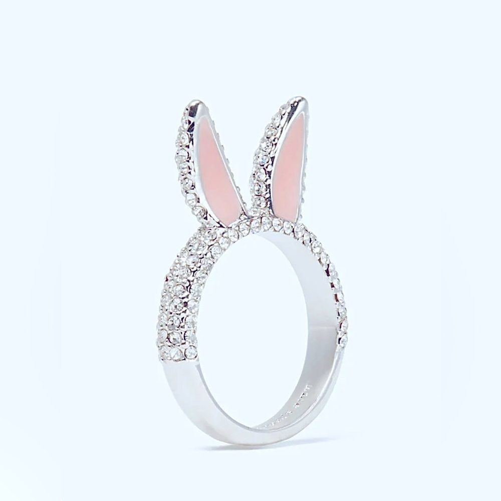 Kate Spade Make Magic Rabbit Ears Cocktail Ring Size 7